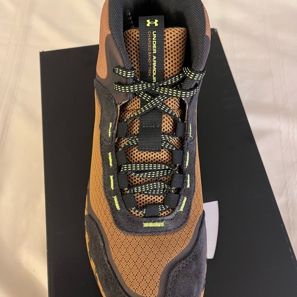 NIB Under Armour Charged Bandit Trek 2 Men's Hiking Shoes Ochre Walnut Brown (9) - Picture 6 of 7